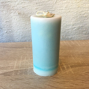 パームキャンドル円柱（blue-soda）